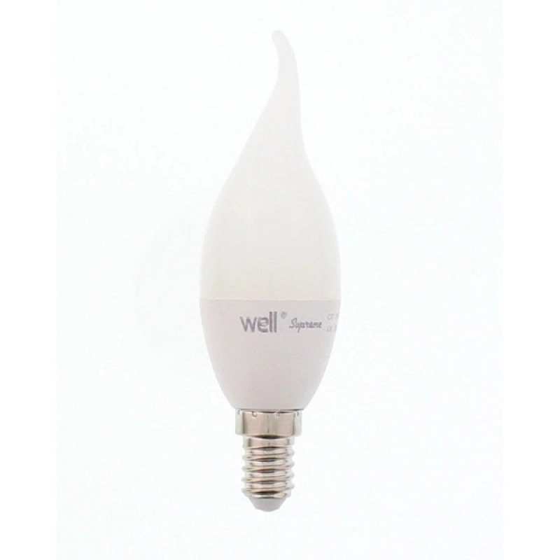 Bec Led E14 6w 3000k lumanare mat tuguiat ledlw-c376e14 43070