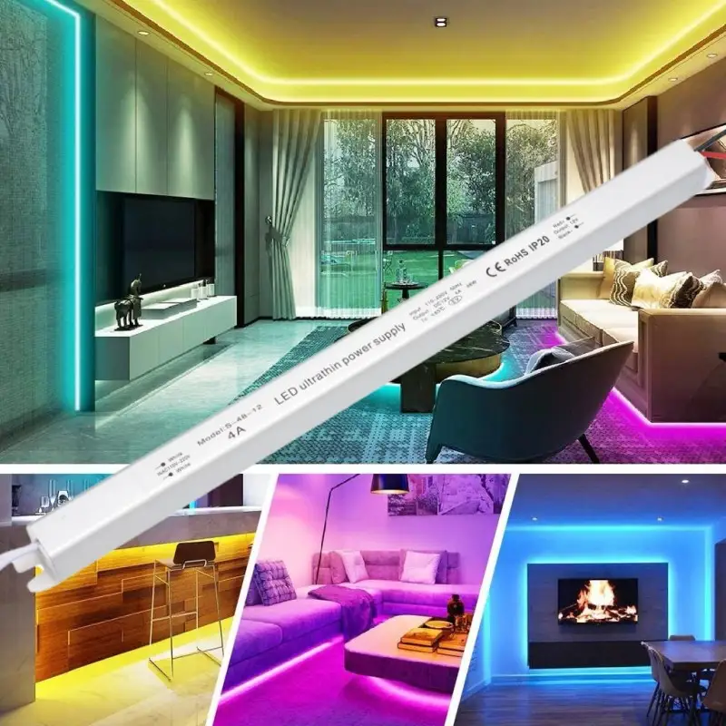 Sursa alimentare 12V/4A 48W Ultra slim 7e079.48916                                                                                                                                                      