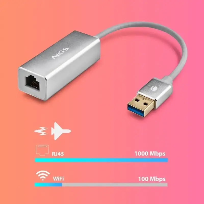 Adaptor retea USB-RJ45 3.0 Gigabit adapt-usb-hacker3.0-ngs 45611