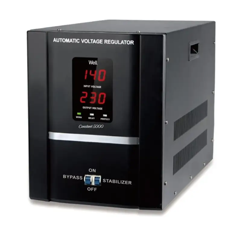 Stabilizator automat de tensiune 5000VA /3000W cu servo motor avr-srv-constant5000WL 48186