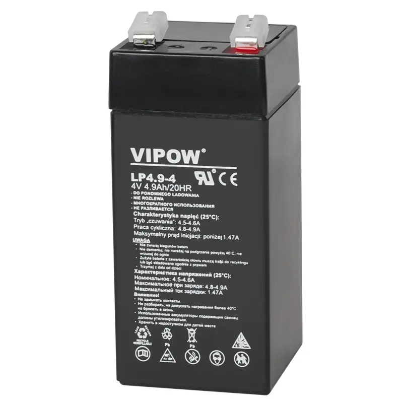 Acumulator plumb acid 4v4.9a bat0271 45805                                                                                                                                                              
