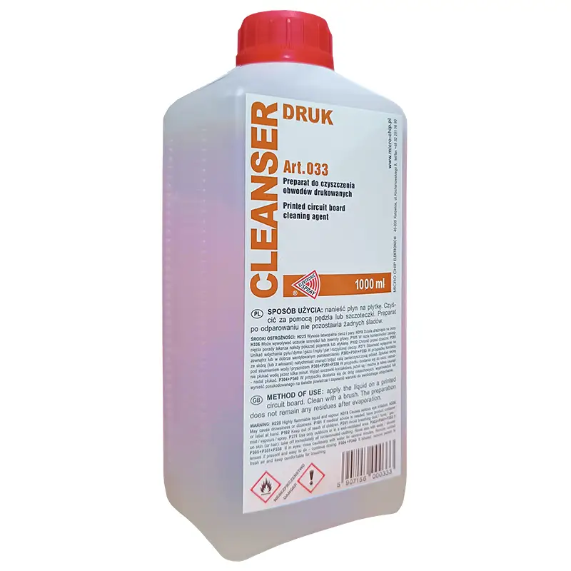 Solutie curatat cablaj imprimat 1000ml Art 033 che1491 45537                                                                                                                                            