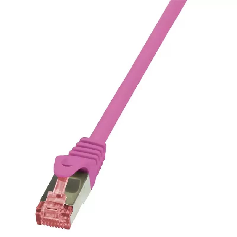 CQ2039S Patchcord S/FTP cat6 1m roz LogiLink 47179