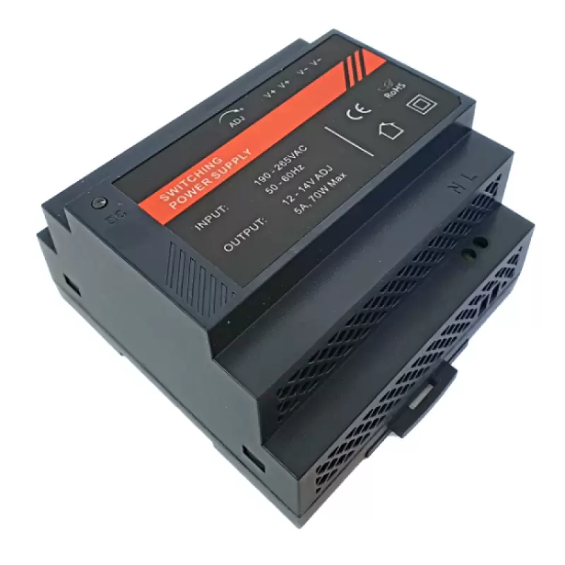 Sursa Alimentare 12V/5A cu montare pe sina  DIN  DR12060-02C  * 47393                                                                                                                                   