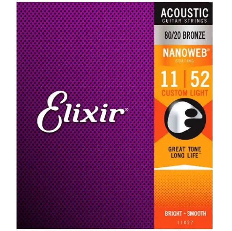 Corzi Chitara Acustica Elixir 11027 Light nanoweb Bronze 11-52 152167.48789