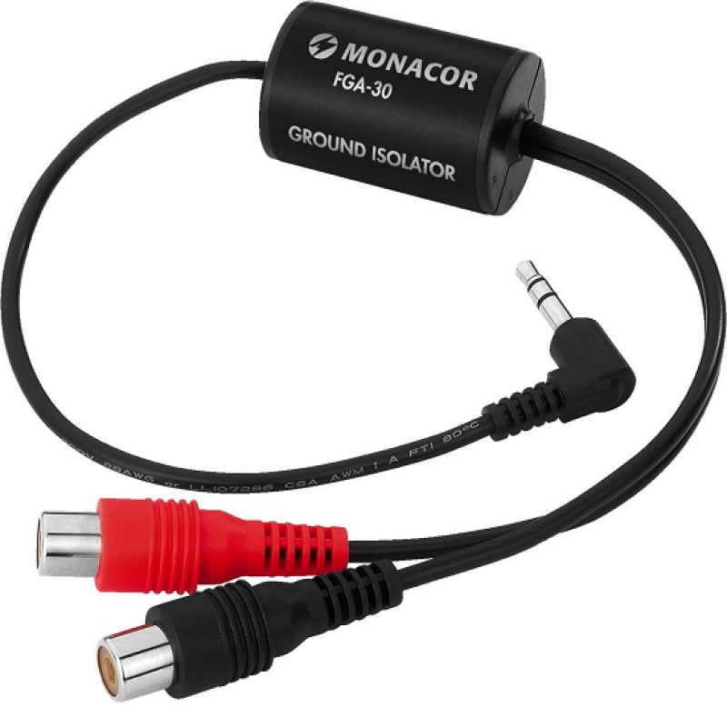 Separator galvanic audio ( Ground Insulator ) Monacor FGA-30.33615                                                                                                                                      