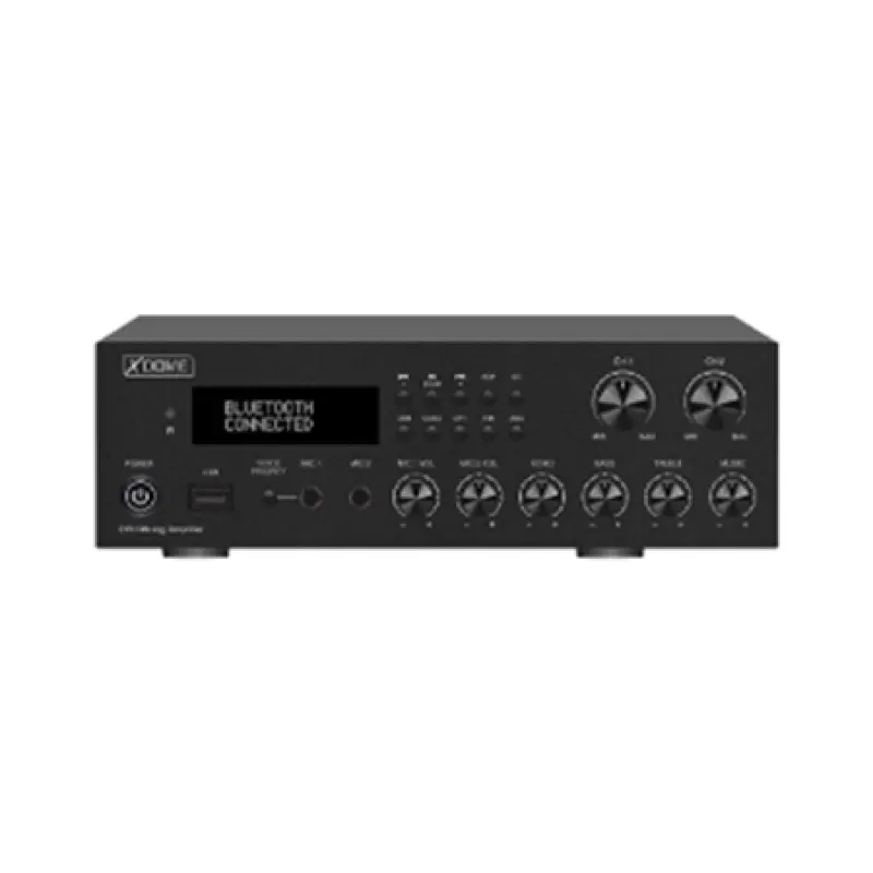 Amplificator PA Xdome K-04217020 100w 8ohm 4 canale Bluetooth/Mp3/Sd /Optic 31997                                                                                                                       