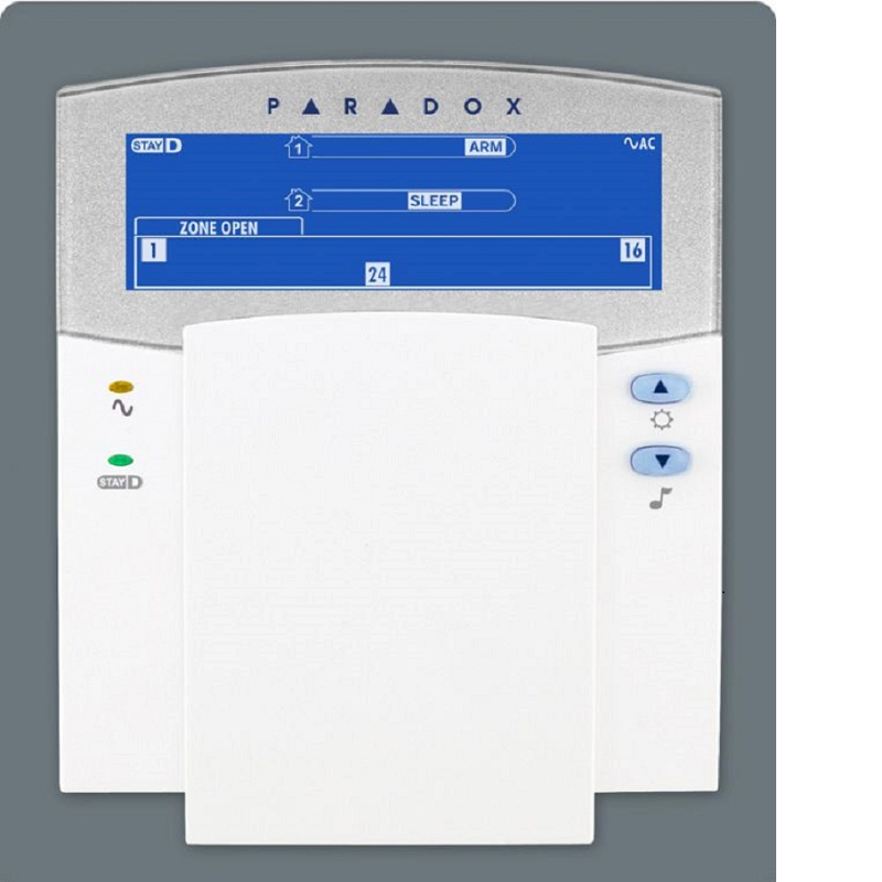 Tastatura LCD Paradox K35 ,32 zone 2 partitii ,StayD 40471