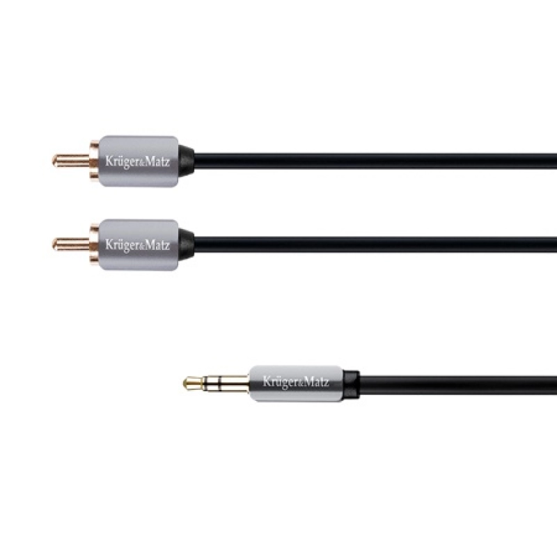 Cablu Jk3.5-2xRca 3m km0311 41948                                                                                                                                                                       