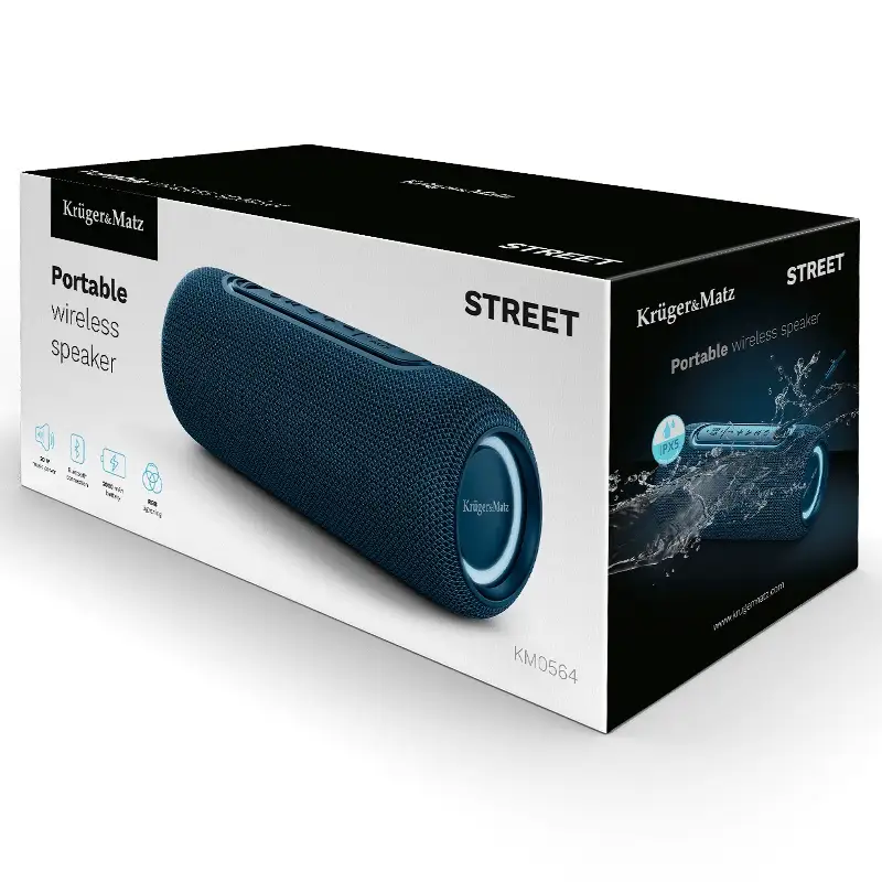 Boxa bluetooth portabila STREET KRUGER&MATZ KM0564