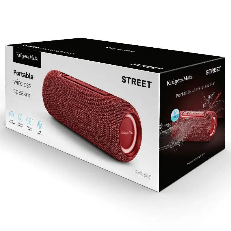 Boxa bluetooth portabila Street KRUGER&MATZ KM0565