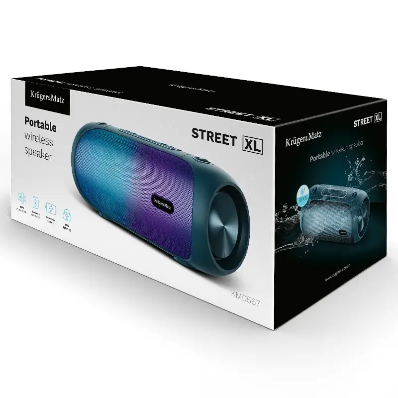 Boxa Bluetooth portabila Street XL Kruger Martz KM0567 40943