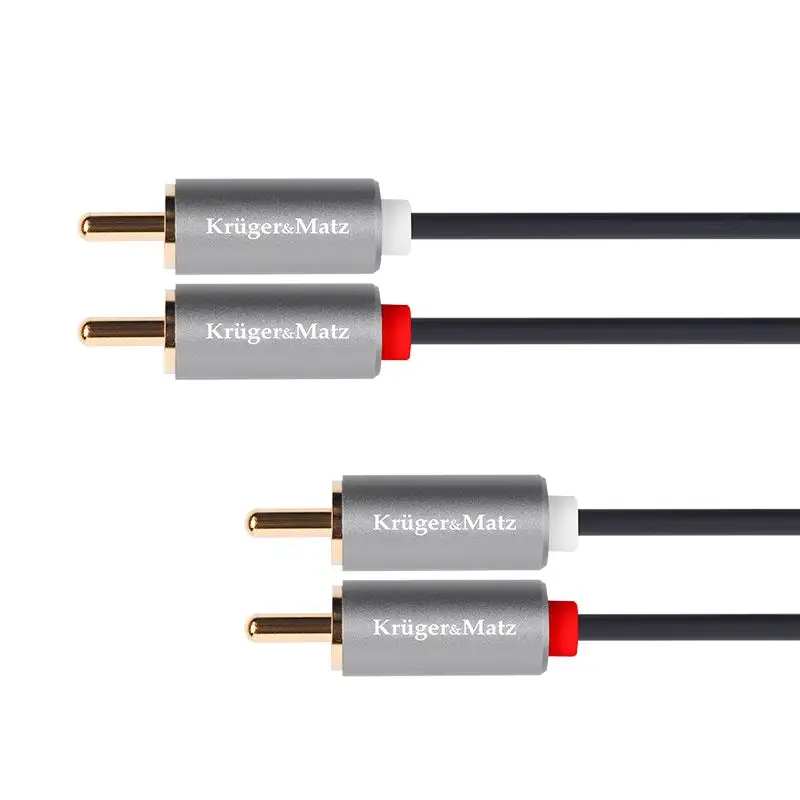Cablu audio 2rca -2rca 5m KM km1212.44226                                                                                                                                                               