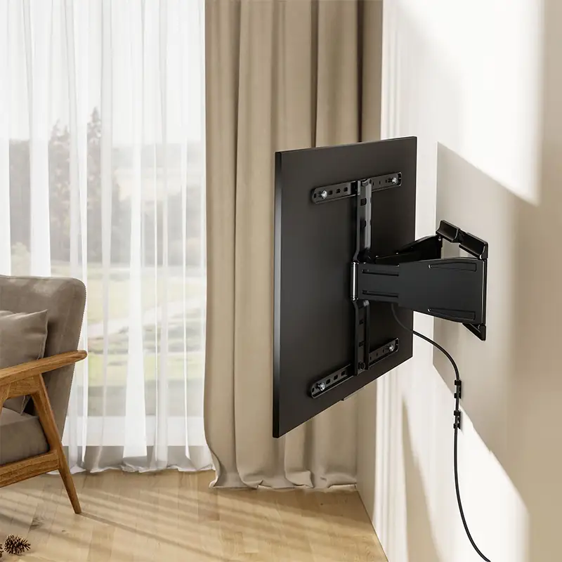 Suport TV de perete Ultra Slim 40"-90" (100cm-225cm) 50Kg Negru KM1308.48692