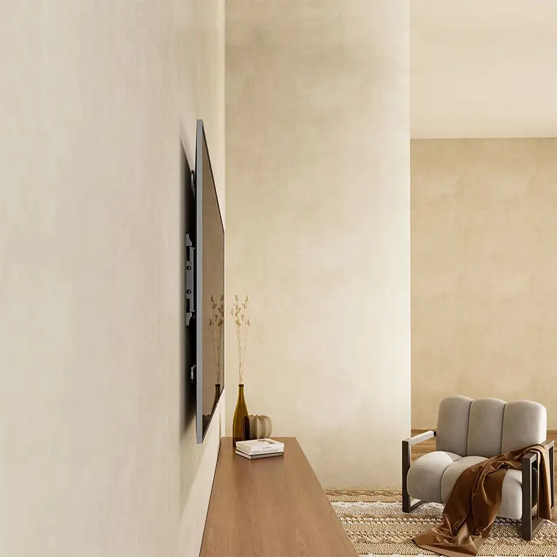 Suport TV de perete Ultra Slim 40"-90" (100cm-225cm) 50Kg Negru KM1308.48692
