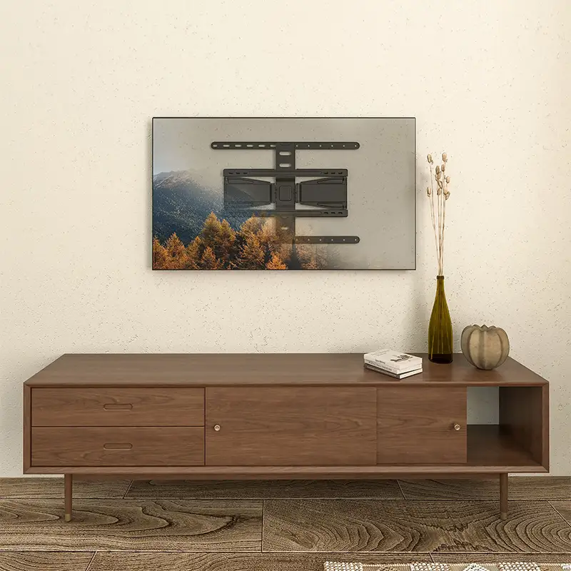 Suport TV de perete Ultra Slim 40"-90" (100cm-225cm) 50Kg Negru KM1308.48692
