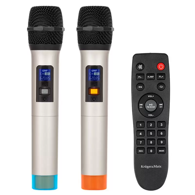 Boxa Activa portabila UHF 12'' Kuger Matz KM1712 44227                                                                                                                                                  