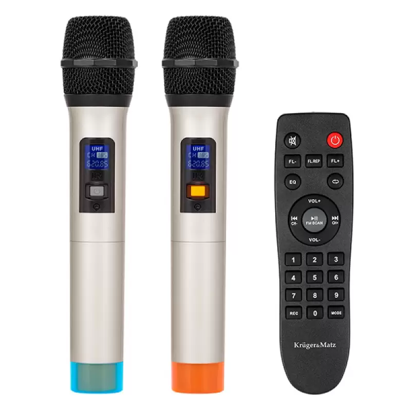 Boxa Activa portabila UHF 15'' Kuger Matz KM1715 43457                                                                                                                                                  