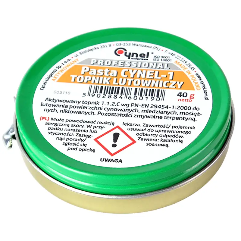 Pasta lipire Flux 40G LUT0010 48733                                                                                                                                                                     
