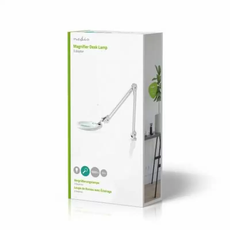 Lampa cu lupa 22w 6500k Nedis  MAGL22WTS # 41442                                                                                                                                                        