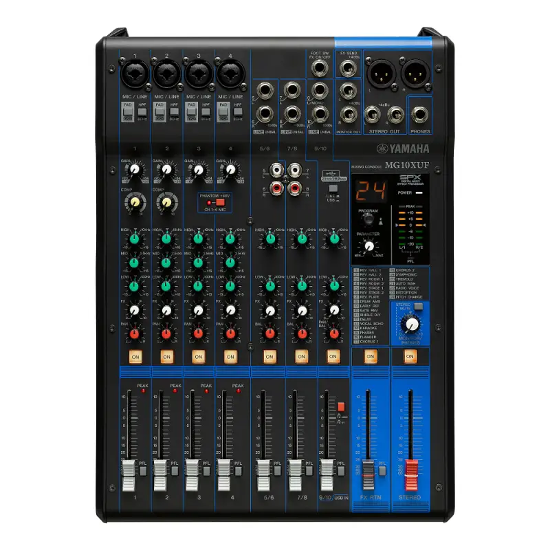 Yamaha MG-10 XUF mixer consola Yamaha 43094                                                                                                                                                             