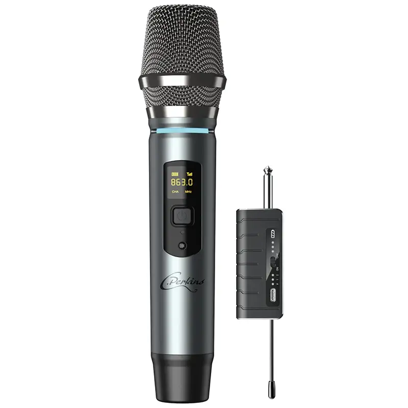 Microfon wirwless cu reglaj frecfente MIC-PRO-HF 48476                                                                                                                                                  