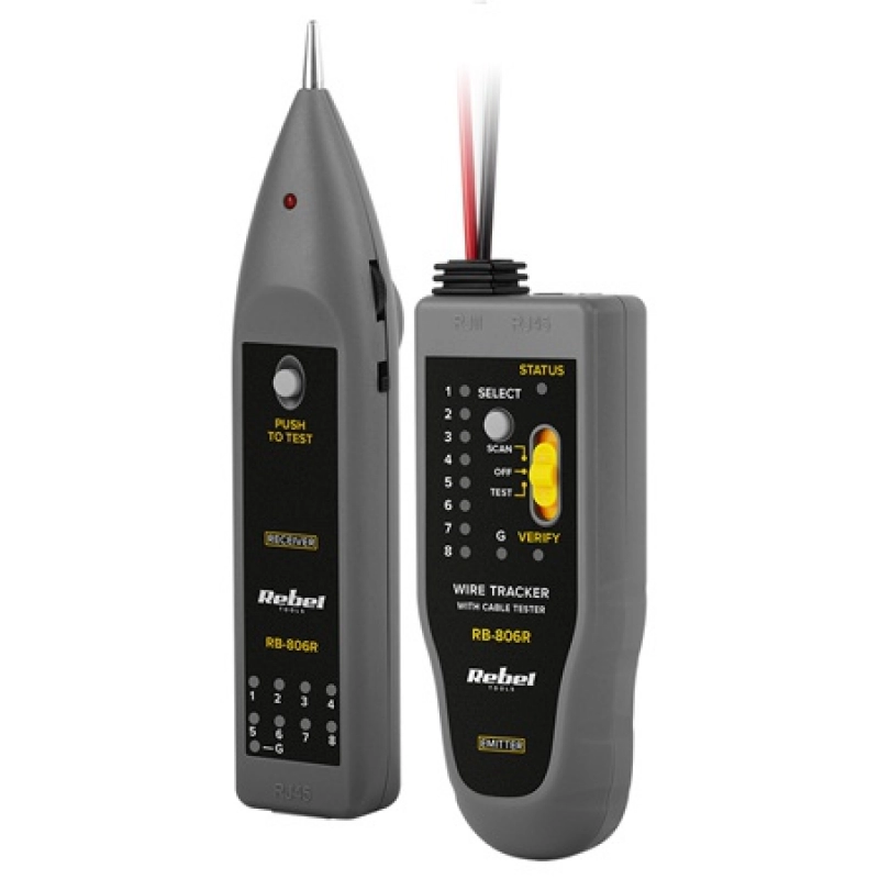 Tester cablu, cable tracher Rebel MIE-RB-806R.45652                                                                                                                                                     