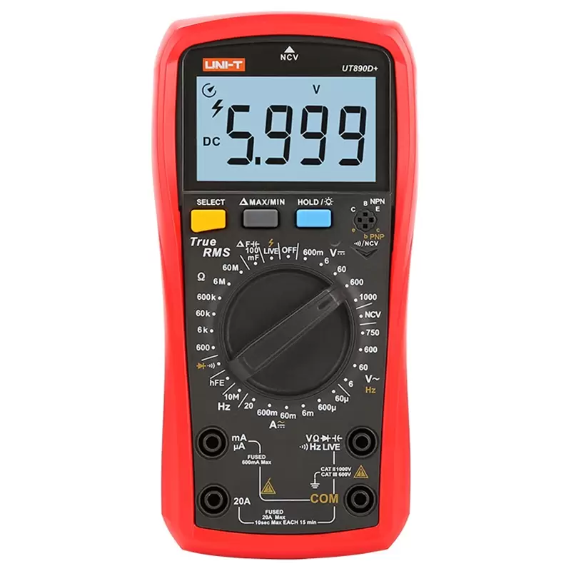 Multimetru Digital  Universal UNI-T UT890D+ MIE0428 46751                                                                                                                                               