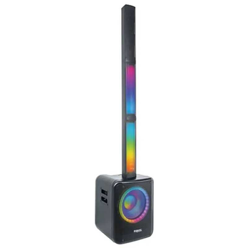 Boxa activa iluminata LED tip coloana 350W RMS MONOLITE