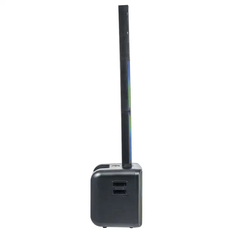 Boxa activa iluminata LED tip coloana 350W RMS MONOLITE