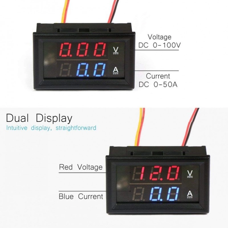 OKY4093-1 voltampermetru100v/100a cu sunt  46007