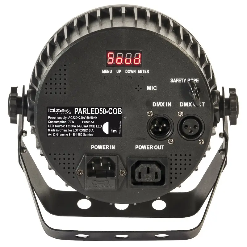 Led PAR RGBWA 5 in 1 50W PARLED50-COB