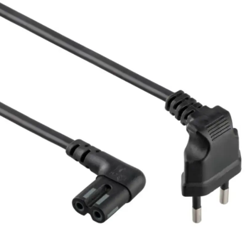 Cablu alimentare TV /cas 1m conectorii cotiti gb97346 cable-pw-cee7-iec7-1.00.48202                                                                                                                     