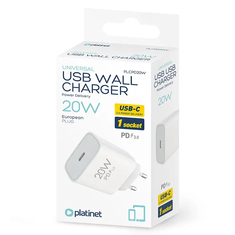 Incarcator retea UsbC 3.0 20W Pd 3.0 Planet  plcpd20w  31308                                                                                                                                            