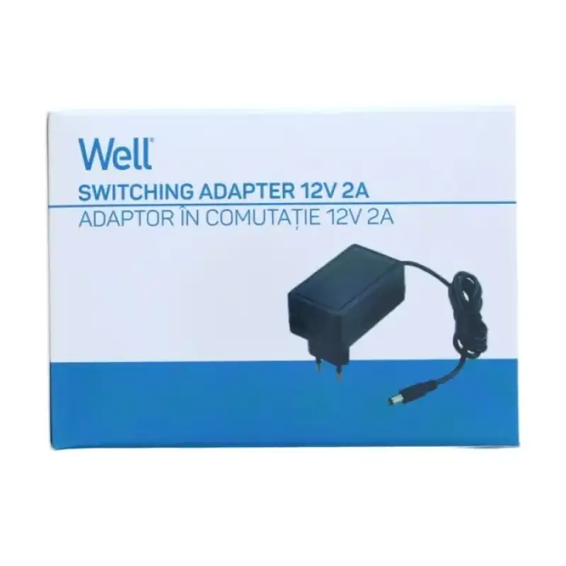 Alimentator 12V/2A mufa 5.5x2.5x10mm PSUP-SSP-12V2000MA 36554