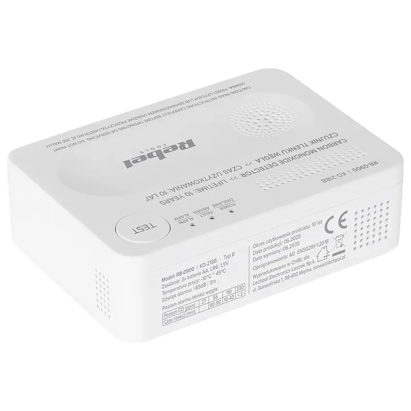 Detector senzor monoxid de carbon rb-0900 32418