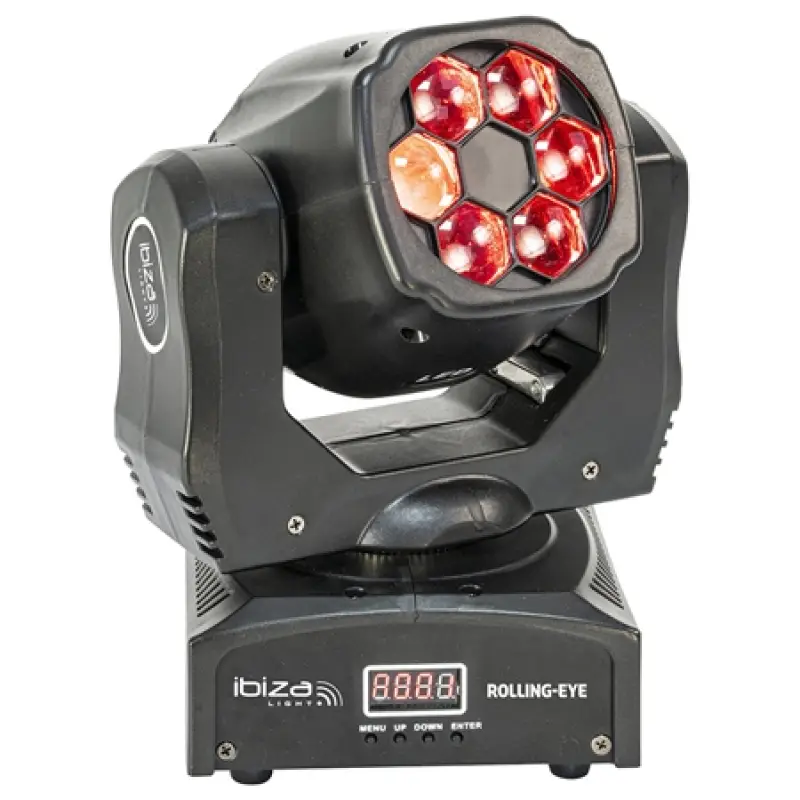 Moving head 6X12W RGBW ROLLING-EYE