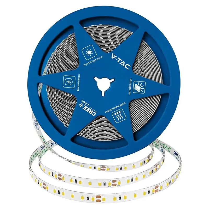 Banda Led 6000k IP20 10w/m 24v 8mm cip CREE 10m/r sku-2126246 40397                                                                                                                                     