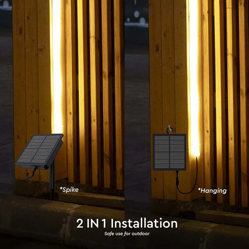 Kit banda LED 3000K , cu incarcare solara IP67 SKU-23044