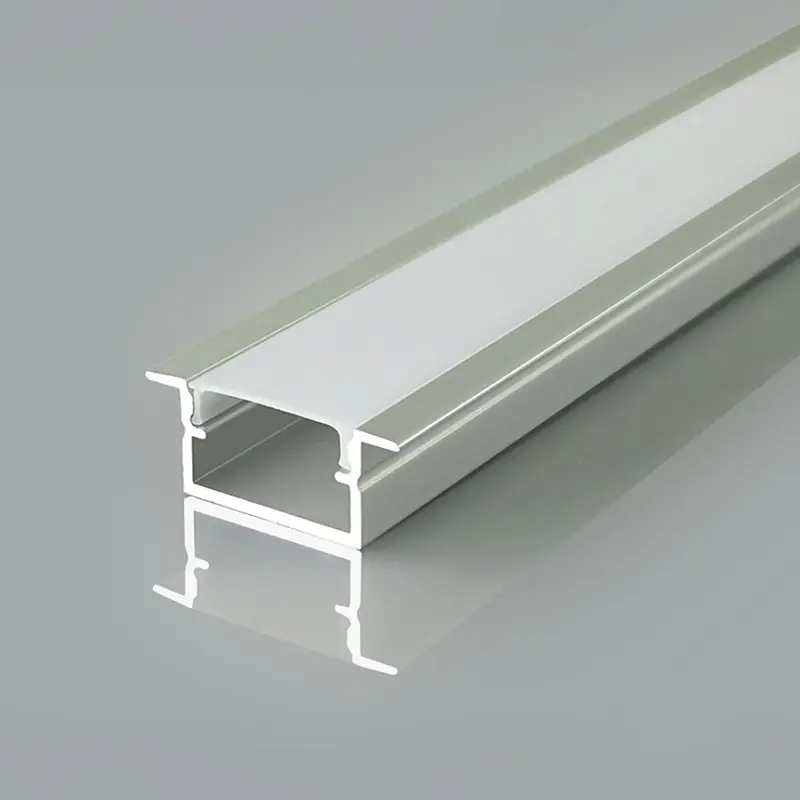 Profil aluminiu pentru banda Led 2m 17mm x 10mm argintiu sku-24106 40243                                                                                                                                