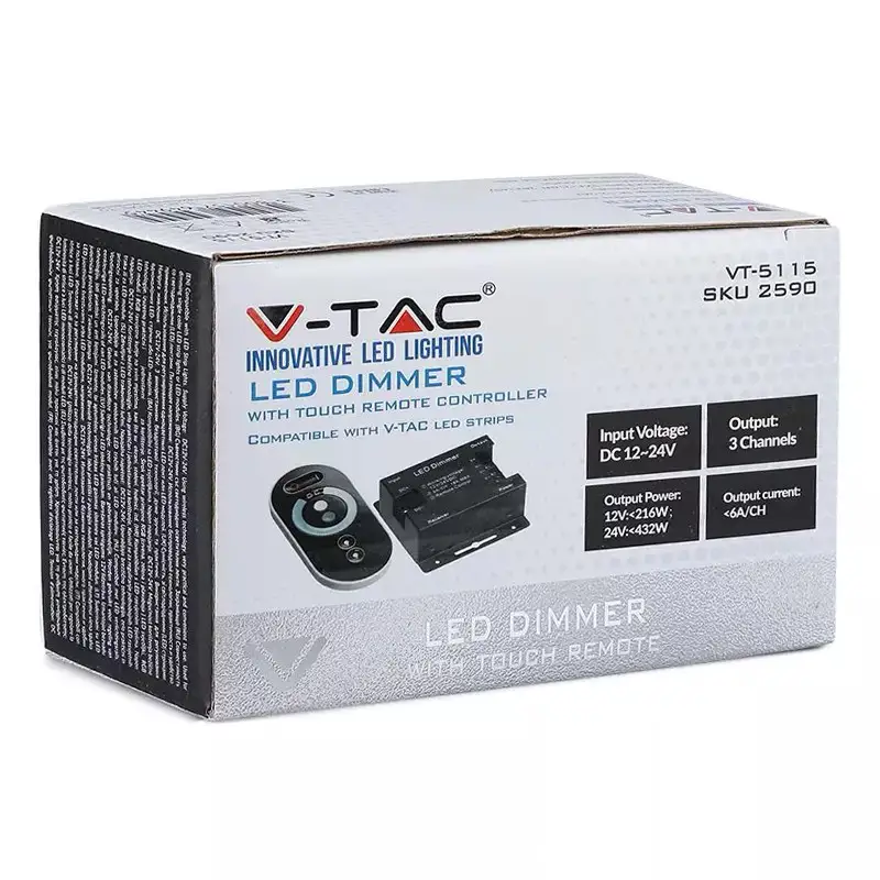 Controler banda LED , dimabil cu touch , 12V- 216W /24V- 432W SKU-2590