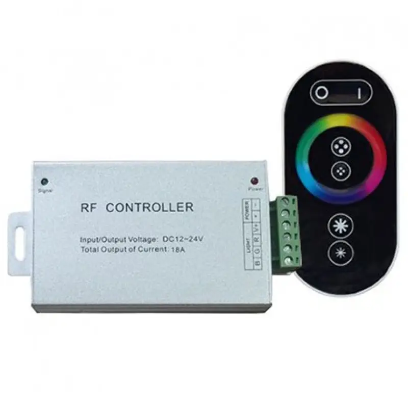 Controller banda LED RGB cu touch 12V/24V , 3AX4 144W SKU-3312