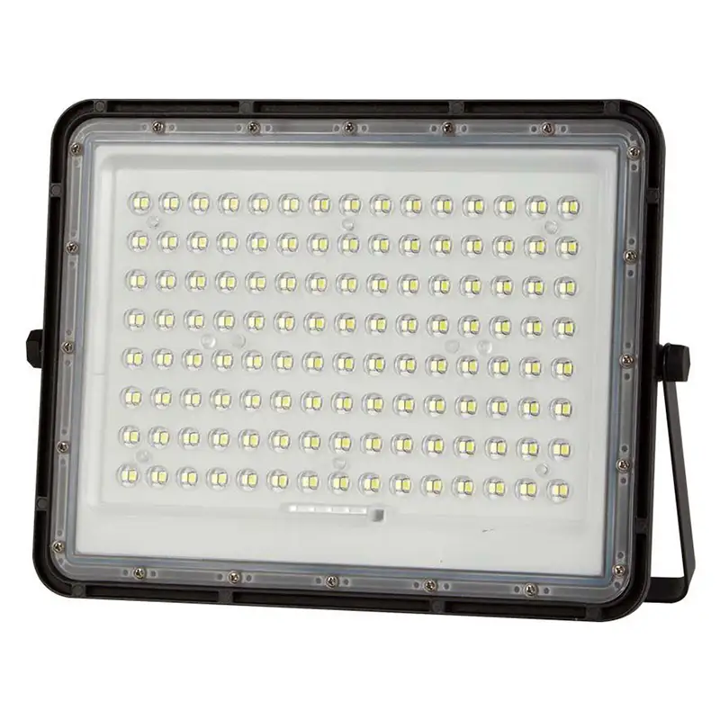 Reflector cu incarcare solara 20W 1800 lumeni 6400K - negru , SKU-7827