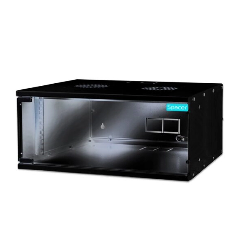 Rack 4U 19'' Spacer 530x240x400mm  spcw-4u-bk 46259                                                                                                                                                     