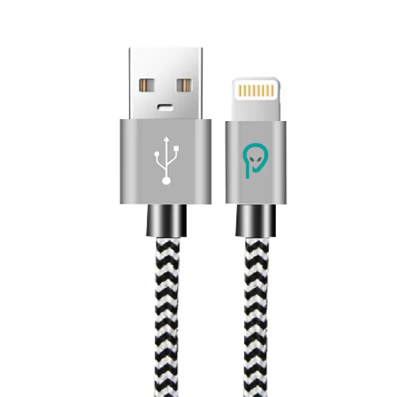 Cablu alimentare si date 1.8m Smartphone Usb-Lightning Iphone SPDC-LIGHT-BRD-ZBR-1.8 * 47564