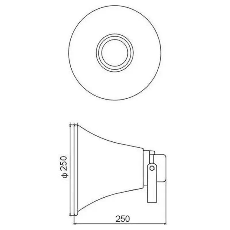 Goarna difuzor PA 25w 8 ohm TC-25P 18832