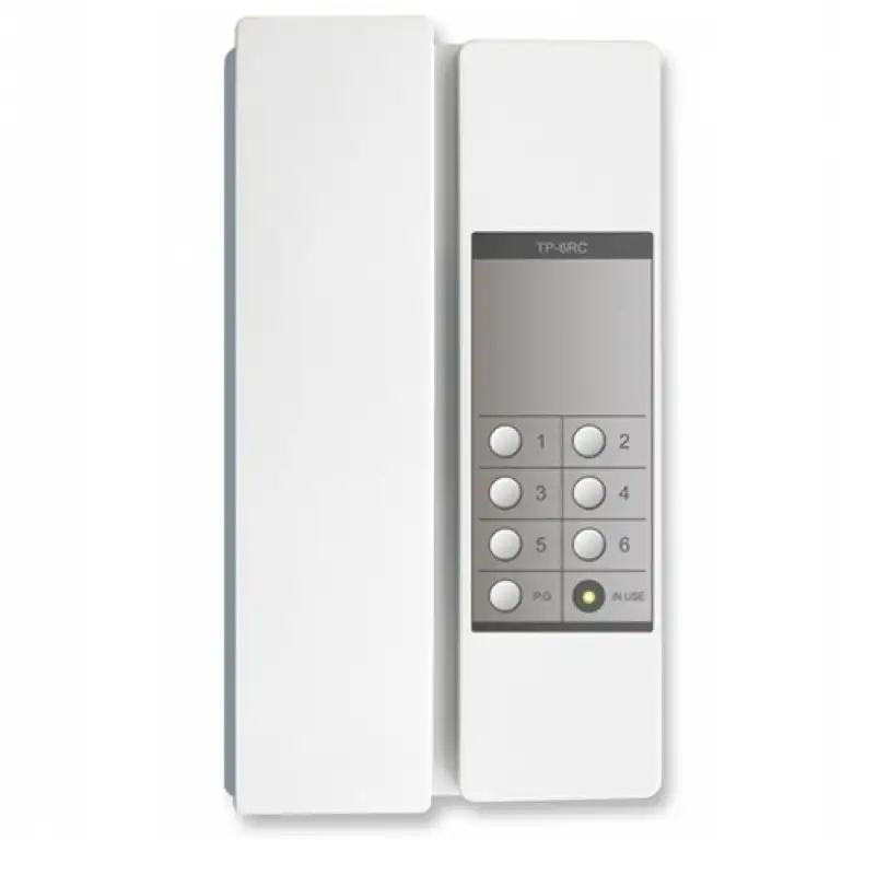 Interfon Commax post interior tip telefon comunicatie duplex max 6p 12v TP-6RC 23121
