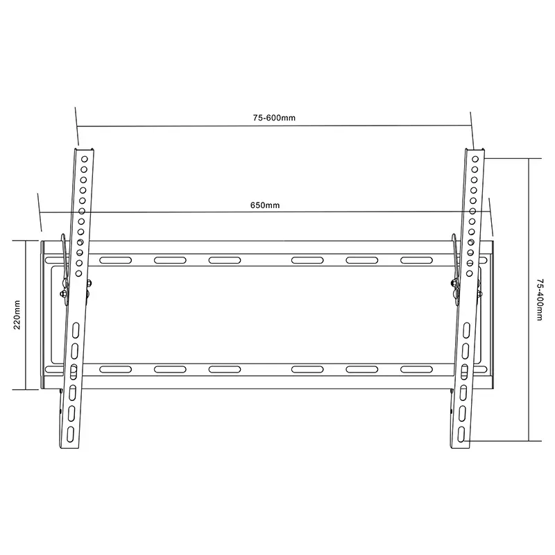 Suport tv universal lcd  37''-70'' cu inclinare uch0155 33980                                                                                                                                           