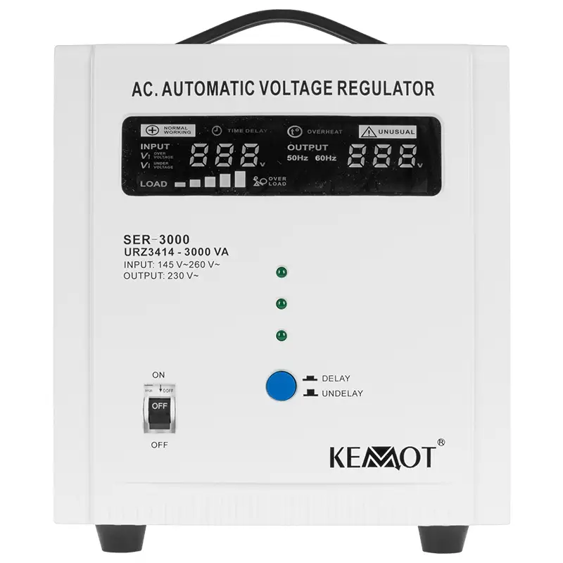 Stabilizator tensiune automat 3000VA Kemot URZ3414.48451                                                                                                     