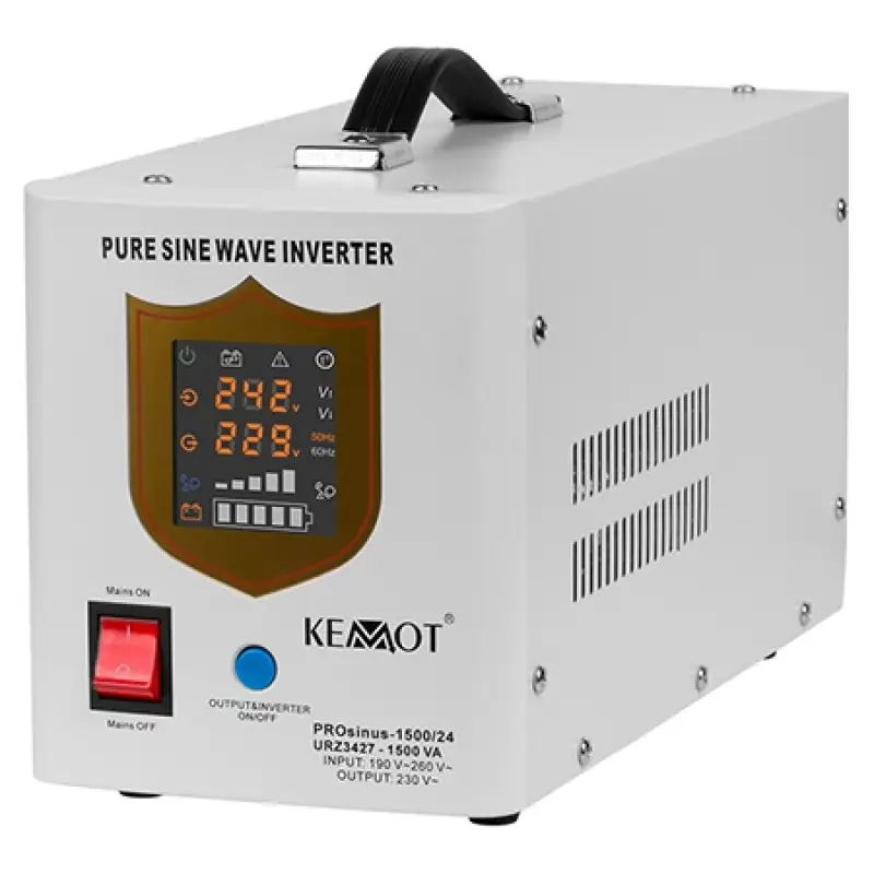 UPS CENTRALE TERMICE SINUS PUR 1500VA/1050W 24V KEMOT  URZ3427